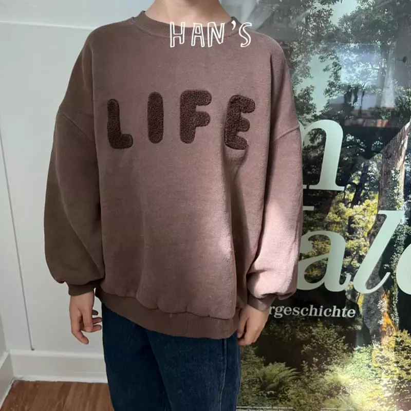 Han's - Korean Children Fashion - #designkidswear - Life Sweatshirt - 6