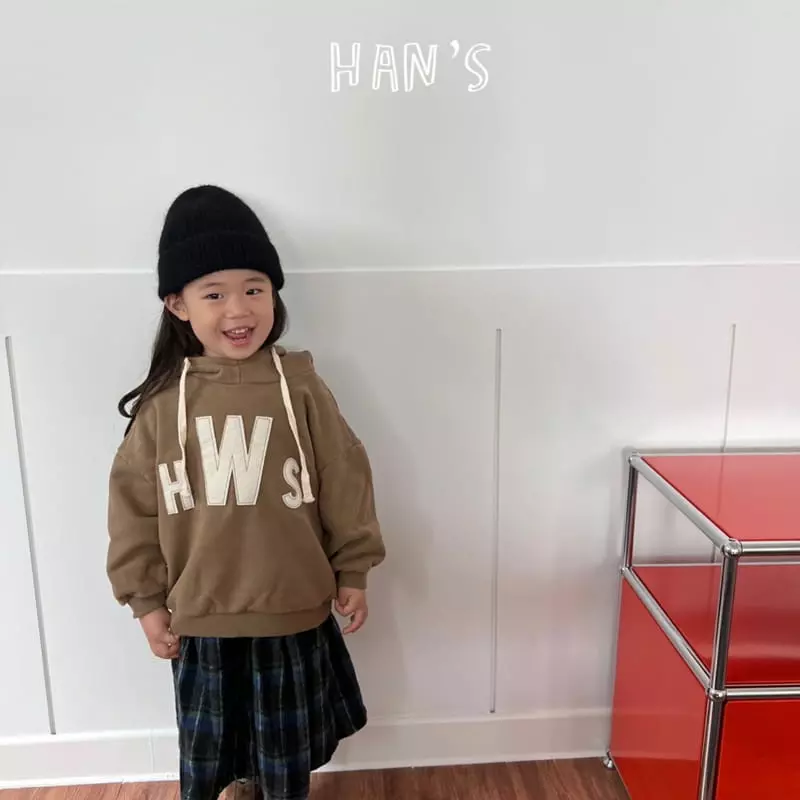 Han's - Korean Children Fashion - #childrensboutique - Patch Hoody Sweatshirt - 4