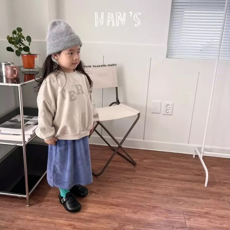 Han's - Korean Children Fashion - #designkidswear - Alpabet Sweatshirt - 5