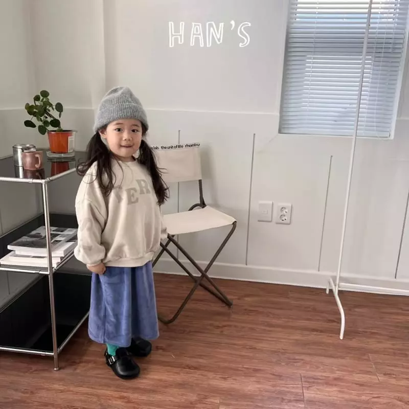 Han's - Korean Children Fashion - #discoveringself - Alpabet Sweatshirt - 6