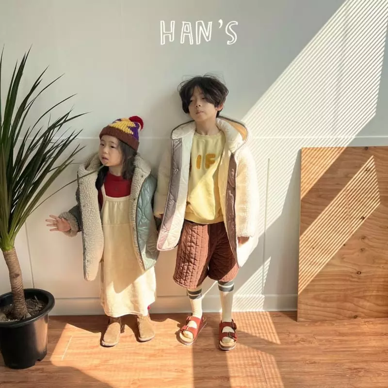 Han's - Korean Children Fashion - #discoveringself - Susu Dumble Jacket Reversible - 5