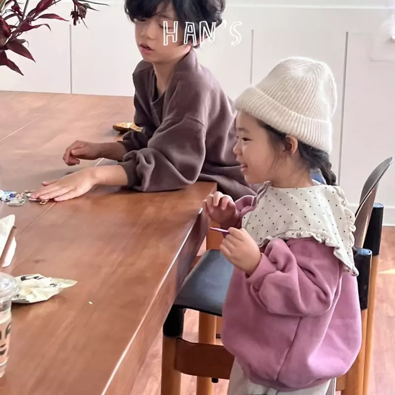 Han's - Korean Children Fashion - #fashionkids - Quilting Sailor Sweatshirt - 7
