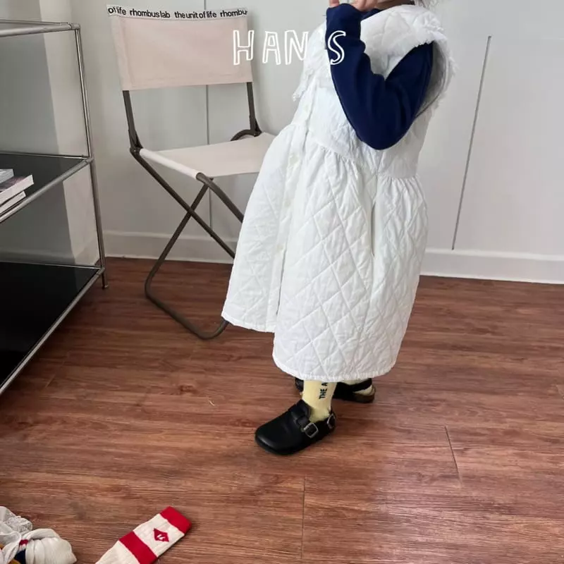 Han's - Korean Children Fashion - #fashionkids - Danji Quilting One-piece - 5