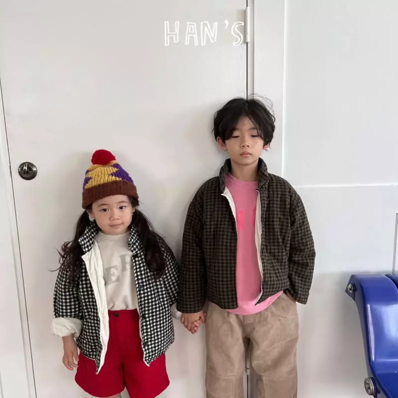 Han's - Korean Children Fashion - #kidsshorts - Cream Shirt - 3