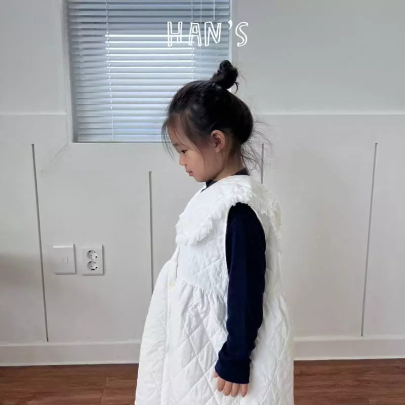 Han's - Korean Children Fashion - #kidsstore - Danji Quilting One-piece - 7