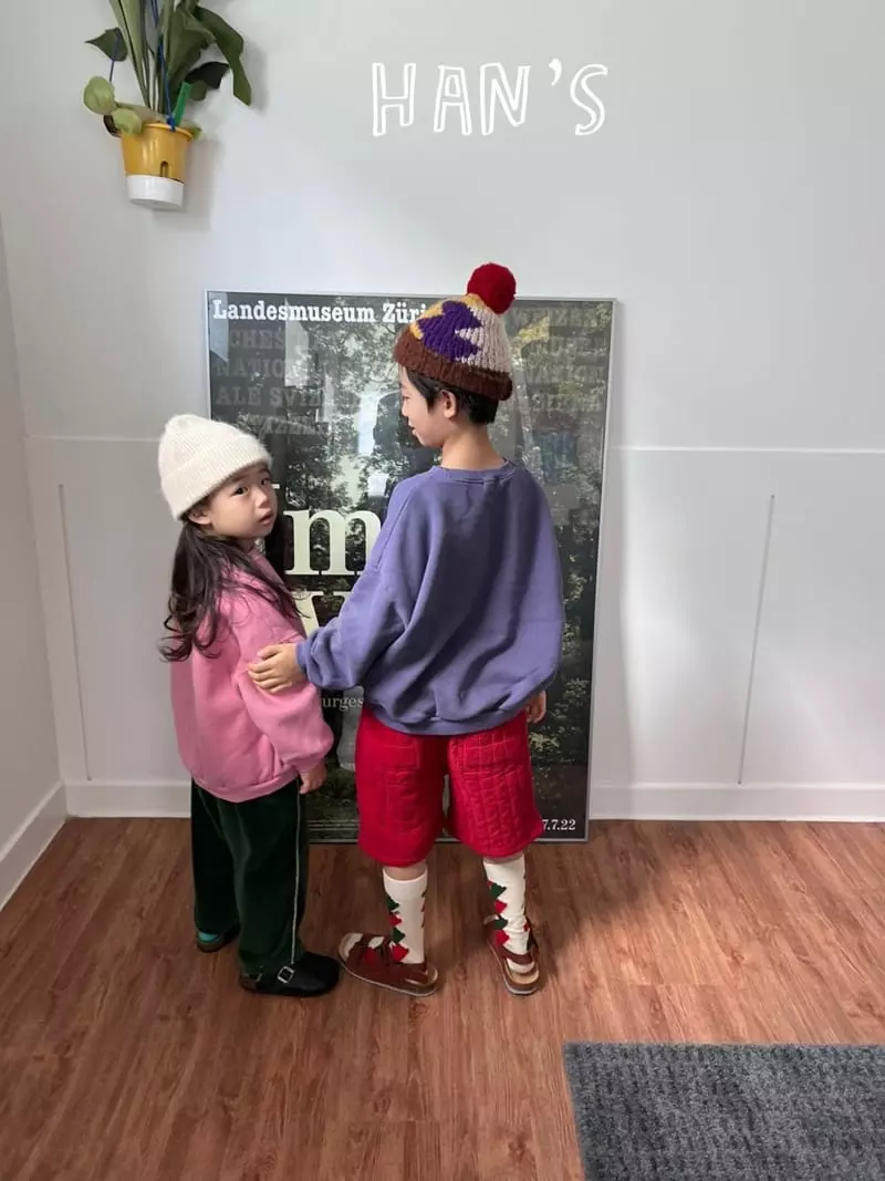 Han's - Korean Children Fashion - #littlefashionista - Alpabet Sweatshirt - 12