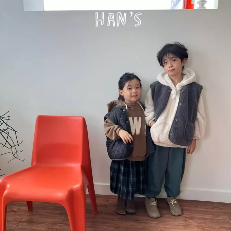 Han's - Korean Children Fashion - #littlefashionista - From Vest - 8