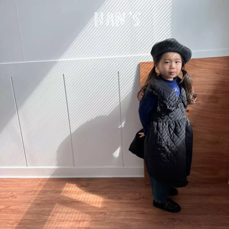 Han's - Korean Children Fashion - #magicofchildhood - Danji Quilting One-piece - 11