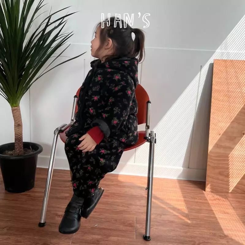 Han's - Korean Children Fashion - #magicofchildhood - Color Flower Pants - 2