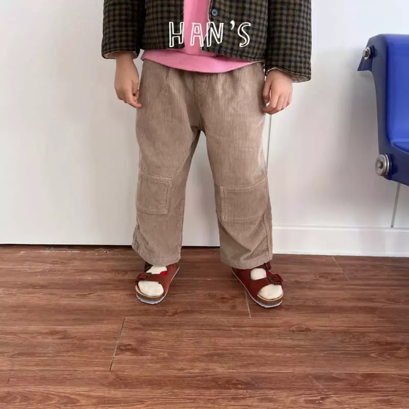 Han's - Korean Children Fashion - #prettylittlegirls - Patch Pants - 4
