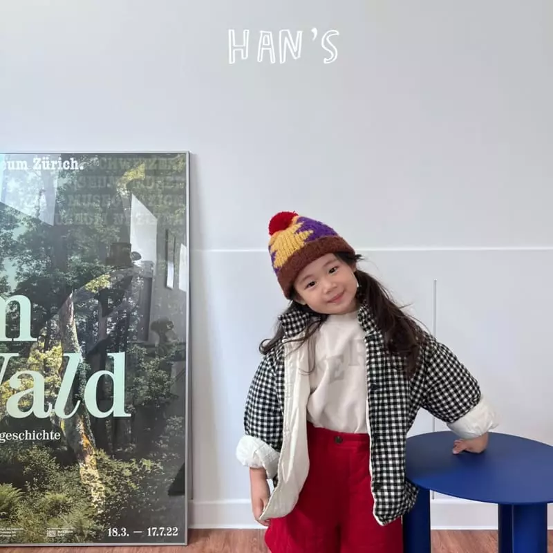 Han's - Korean Children Fashion - #toddlerclothing - Cream Shirt - 12