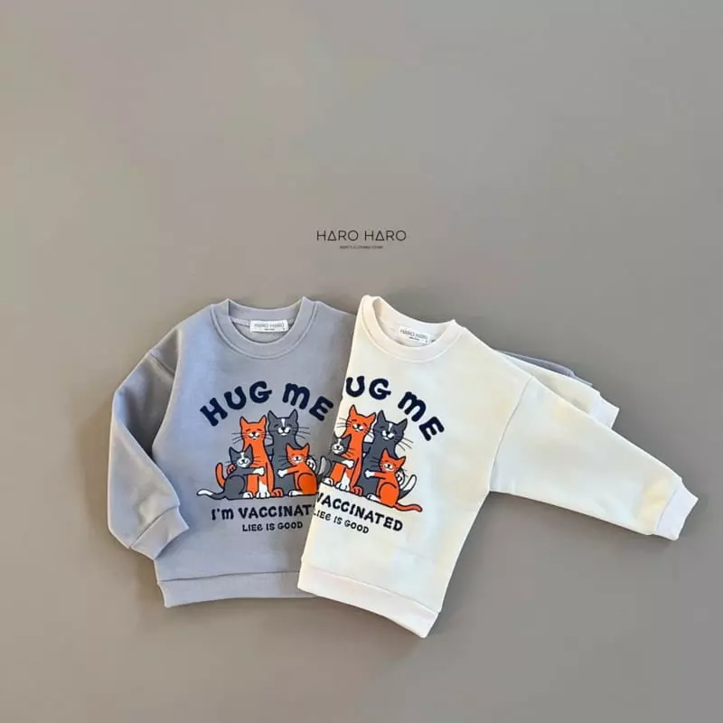 Haro Haro - Korean Children Fashion - #Kfashion4kids - Hyg Me Fleece Sweatsihrt - 6