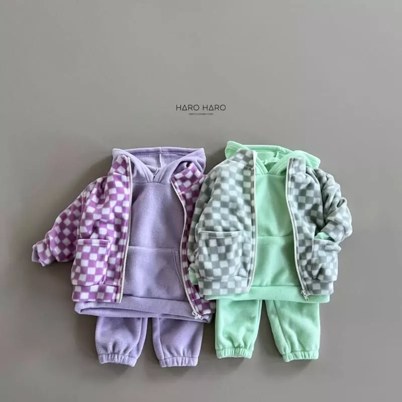 Haro Haro - Korean Children Fashion - #childofig - Anjue Top Bottom Set - 8