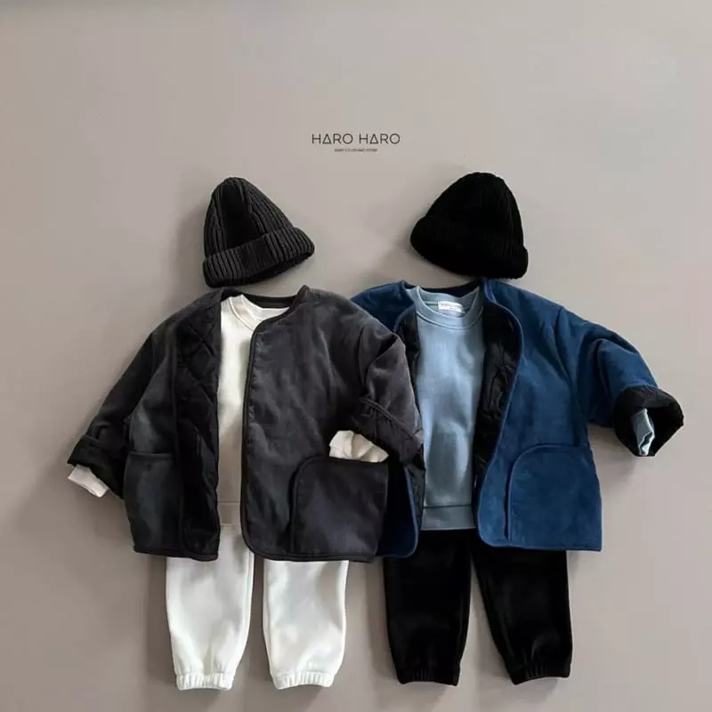 Haro Haro - Korean Children Fashion - #childrensboutique - Winter Fleece Sweatshirt - 10