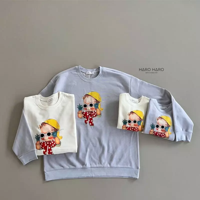 Haro Haro - Korean Children Fashion - #designkidswear - Pappy Fleece Sweatshirt