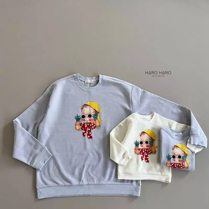 Haro Haro - Korean Children Fashion - #discoveringself - Pappy Fleece Sweatshirt - 2