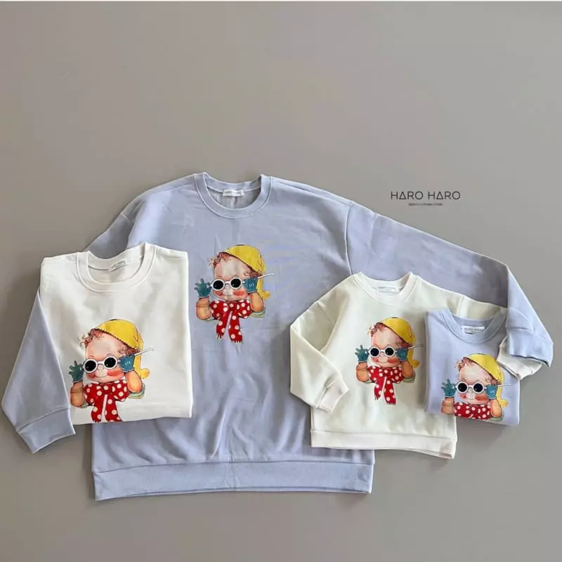 Haro Haro - Korean Children Fashion - #fashionkids - Pappy Fleece Sweatshirt - 3