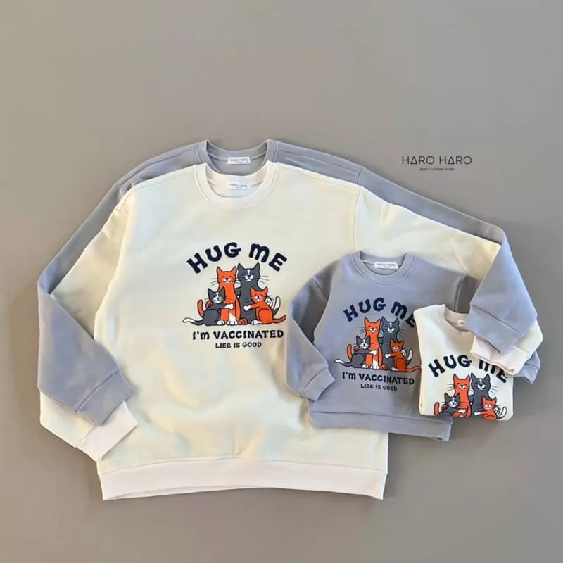 Haro Haro - Korean Children Fashion - #fashionkids - Hyg Me Fleece Sweatsihrt - 2