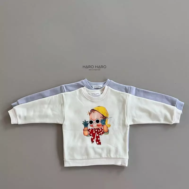 Haro Haro - Korean Children Fashion - #fashionkids - Pappy Fleece Sweatshirt - 4