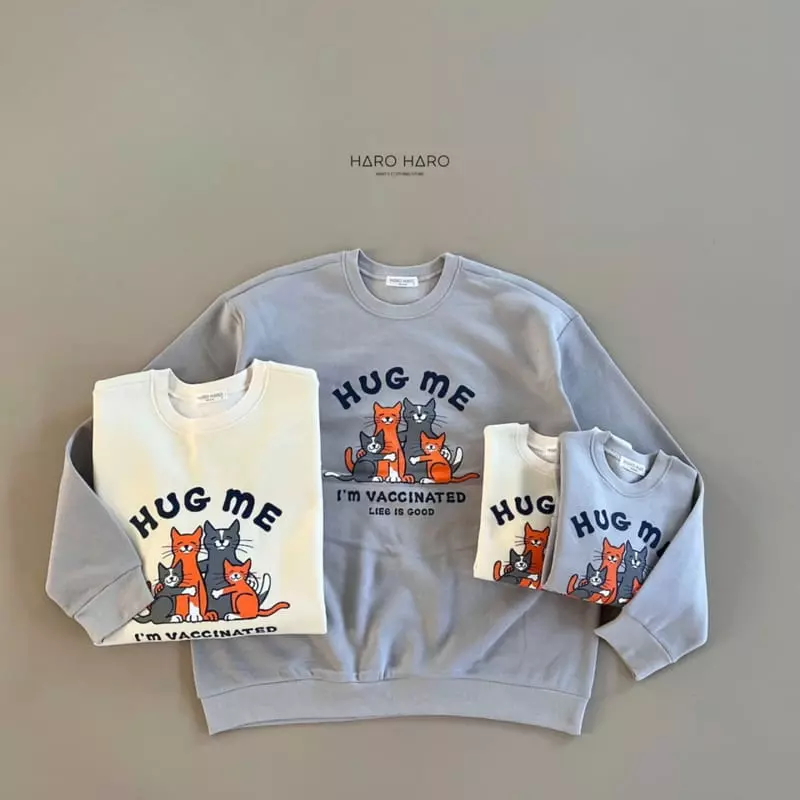 Haro Haro - Korean Children Fashion - #kidsshorts - Hyg Me Fleece Sweatsihrt - 3