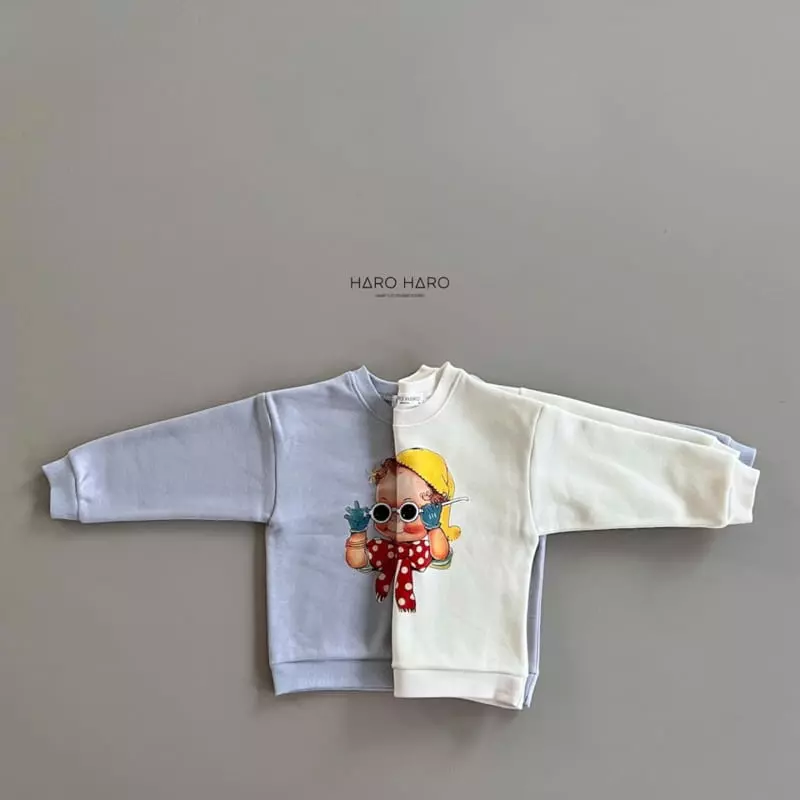 Haro Haro - Korean Children Fashion - #kidsstore - Pappy Fleece Sweatshirt - 5