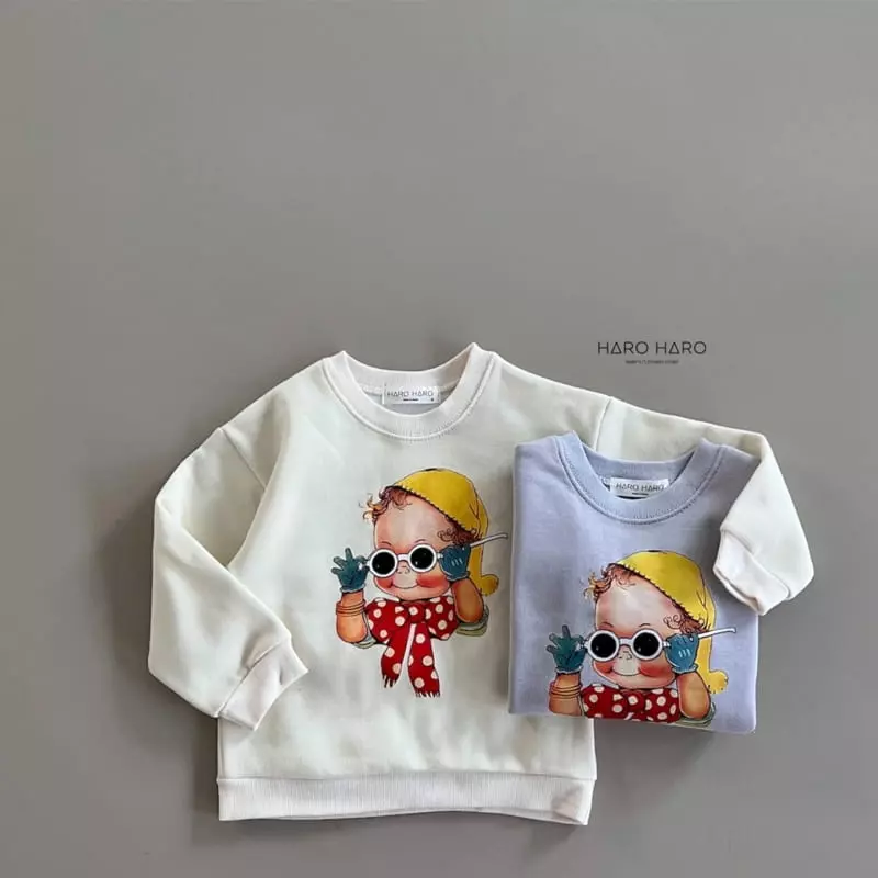 Haro Haro - Korean Children Fashion - #kidzfashiontrend - Pappy Fleece Sweatshirt - 6