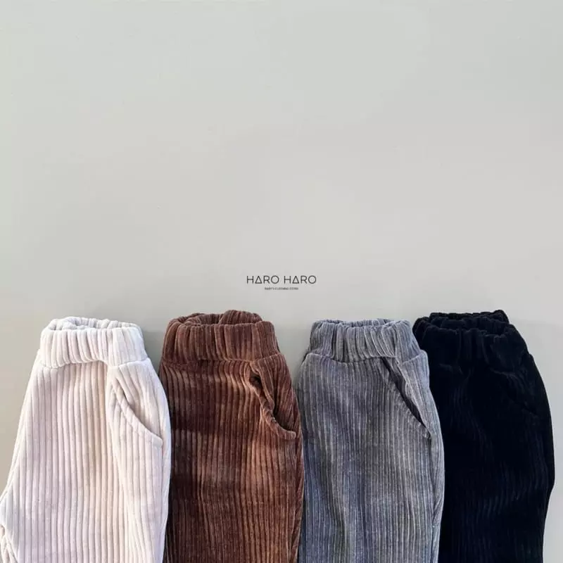 Haro Haro - Korean Children Fashion - #prettylittlegirls - Corduroy Pants