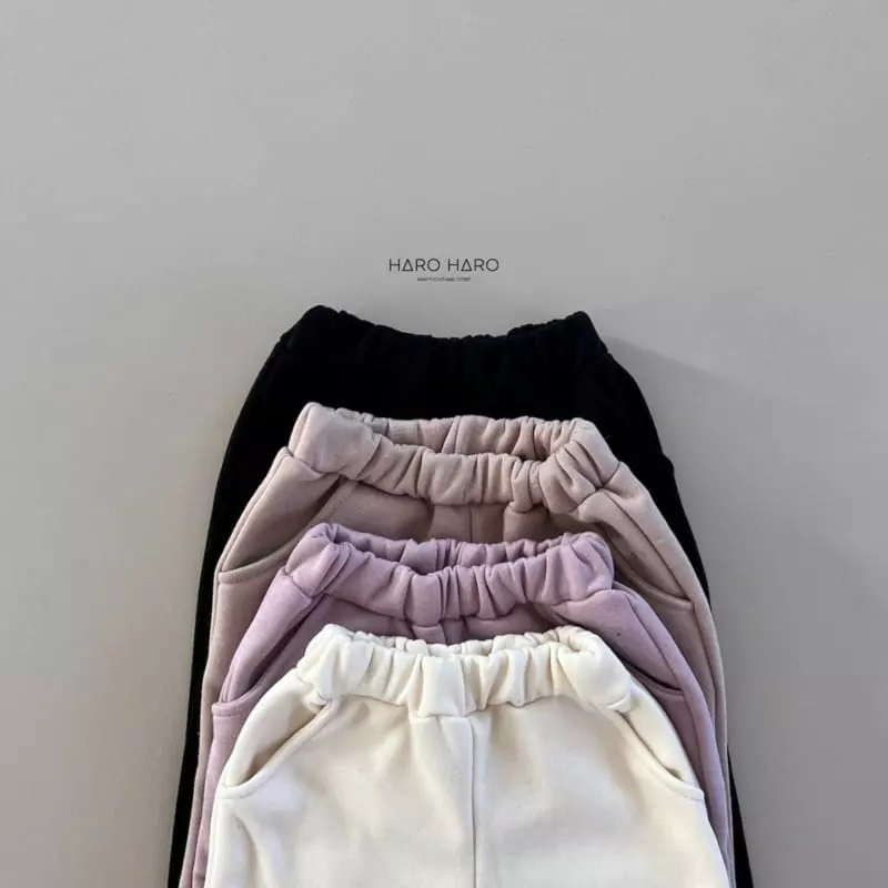 Haro Haro - Korean Children Fashion - #stylishchildhood - Daily Fleece Pants - 2