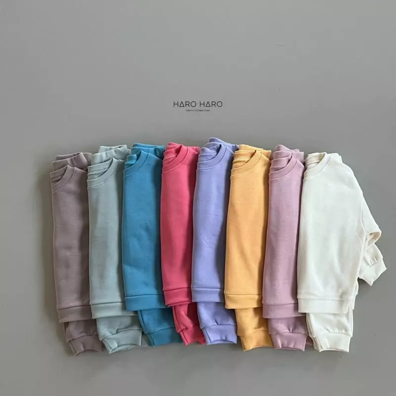 Haro Haro - Korean Children Fashion - #prettylittlegirls - Crayon Top Bottom Set - 4