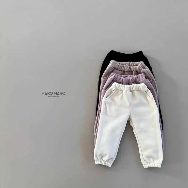 Haro Haro - Korean Children Fashion - #toddlerclothing - Daily Fleece Pants