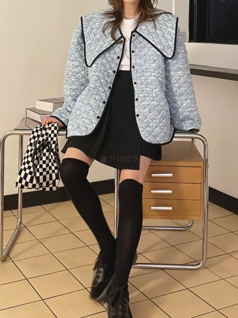 Heyjude - Korean Women Fashion - #momslook - Candy Quilting Jacket - 3