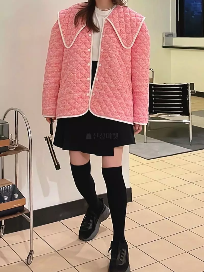 Heyjude - Korean Women Fashion - #momslook - Candy Quilting Jacket - 5