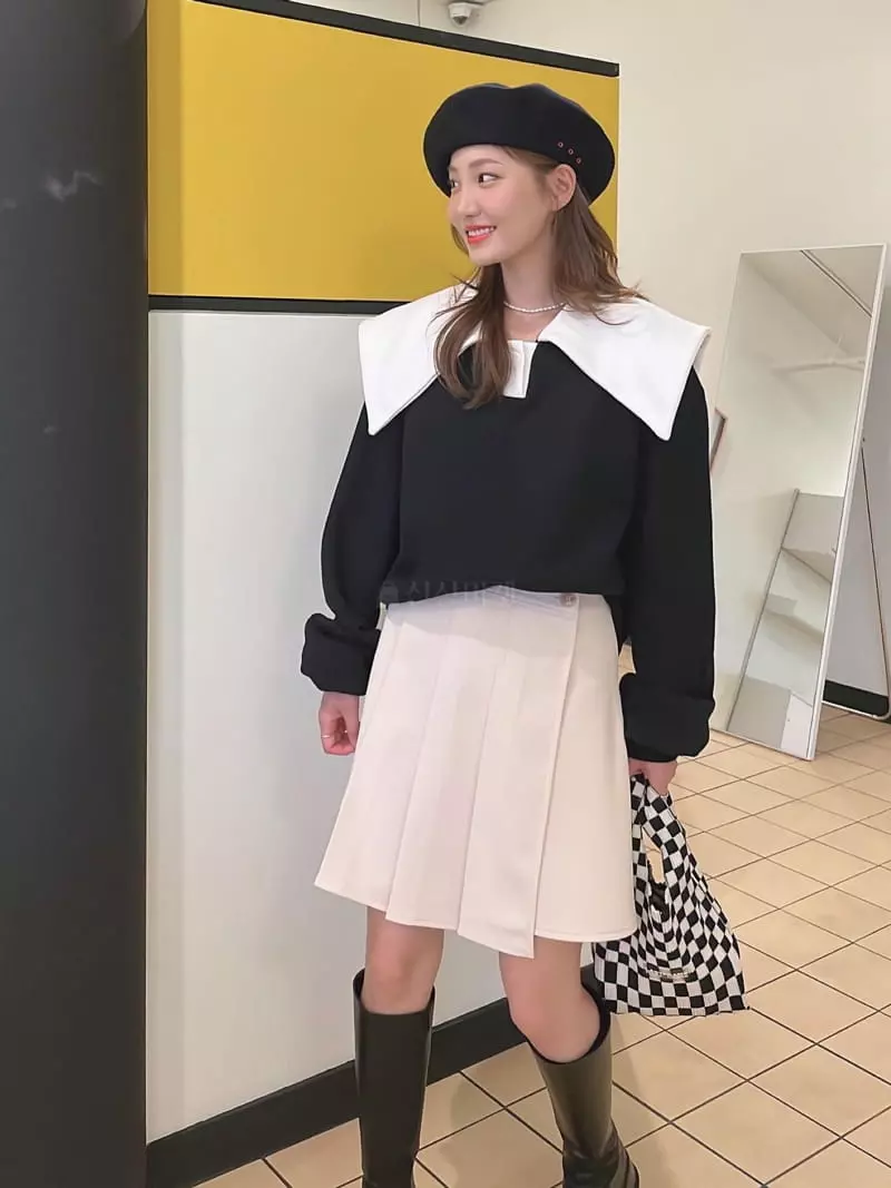 Heyjude - Korean Women Fashion - #romanticstyle - Shelly Sweatshirt