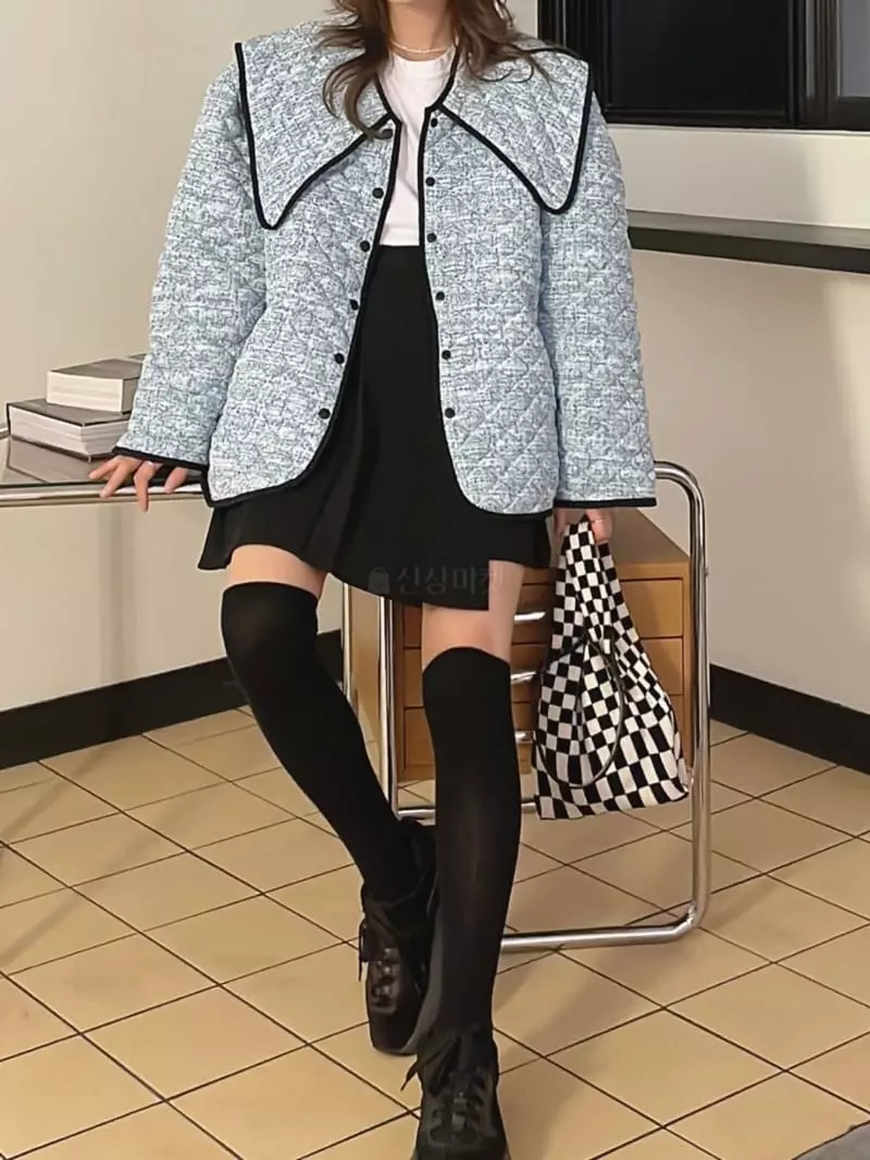 Heyjude - Korean Women Fashion - #thatsdarling - Candy Quilting Jacket