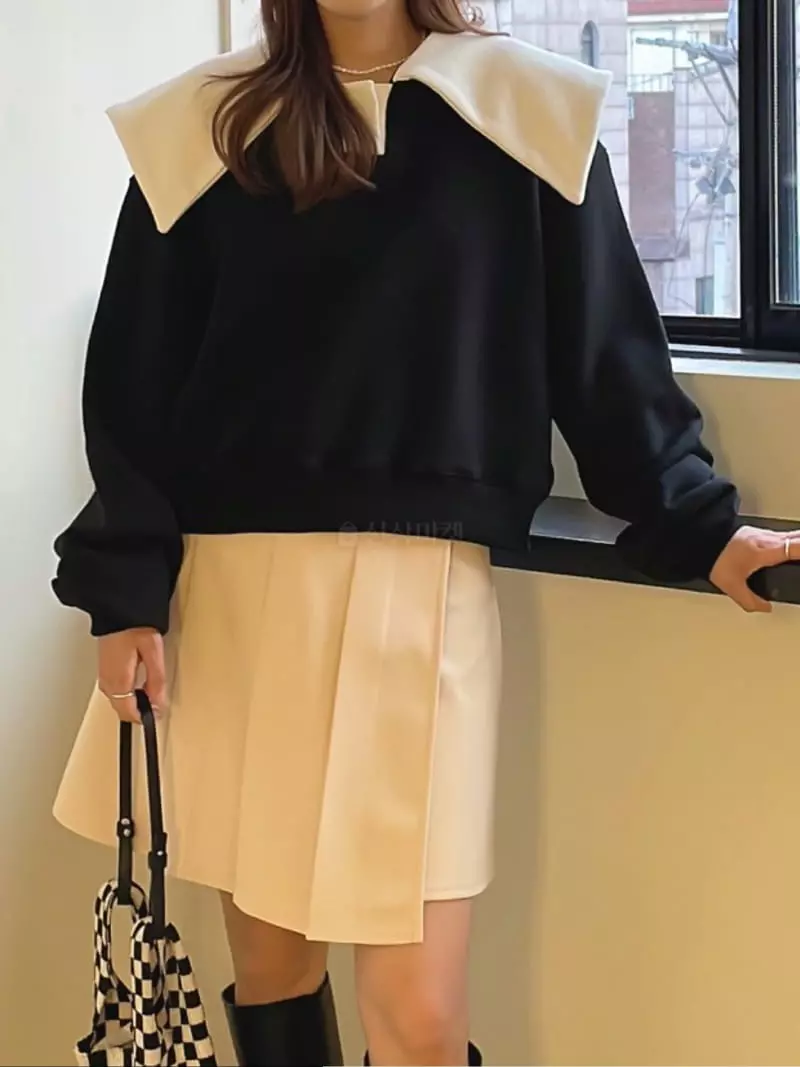 Heyjude - Korean Women Fashion - #thatsdarling - Shelly Sweatshirt - 4