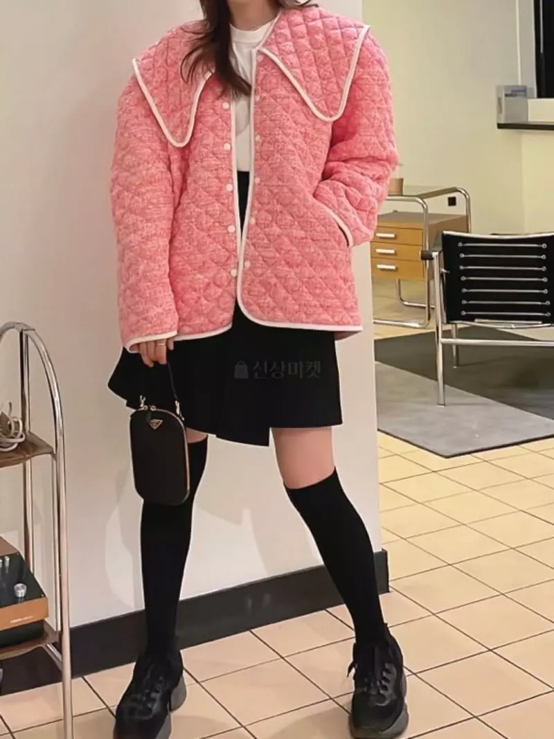 Heyjude - Korean Women Fashion - #momslook - Candy Quilting Jacket - 4
