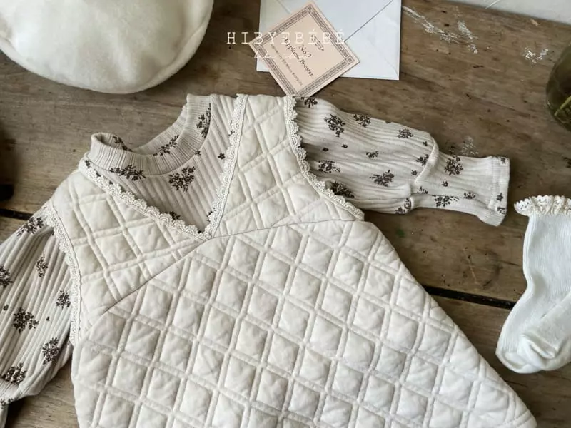 Hi Byebebe - Korean Baby Fashion - #babyboutique - Melody Quilting One-piece - 6