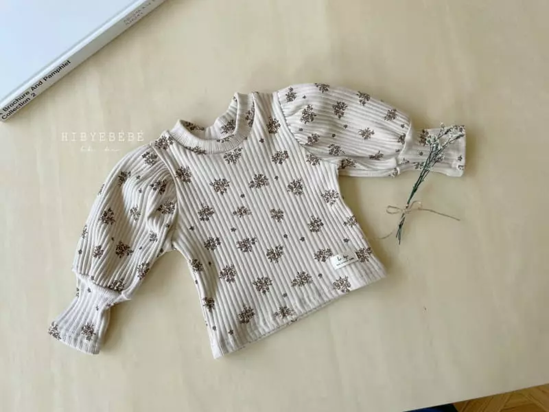 Hi Byebebe - Korean Baby Fashion - #babyboutique - Rosy Puff Tee - 5
