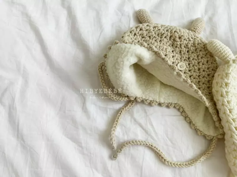 Hi Byebebe - Korean Baby Fashion - #babyboutique - Button Quilting Bonnet - 3