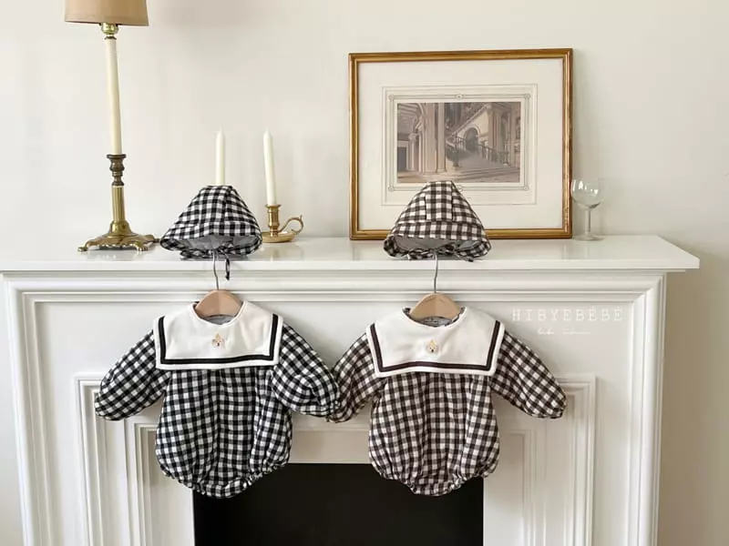 Hi Byebebe - Korean Baby Fashion - #babyboutique - Amonde Bib Padding Bodysuit - 4