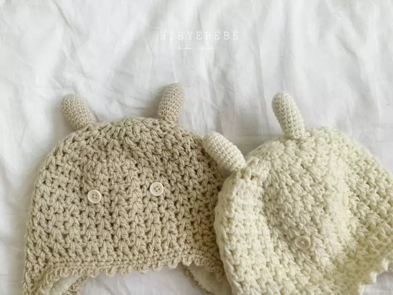 Hi Byebebe - Korean Baby Fashion - #babyboutique - Button Quilting Bonnet - 4