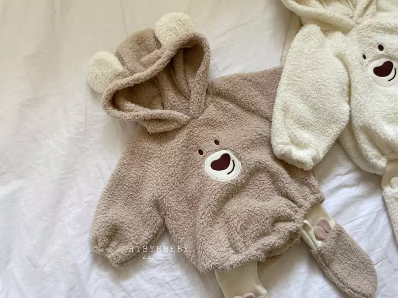 Hi Byebebe - Korean Baby Fashion - #babyboutiqueclothing - Smile Bear Dumble Bodysuit - 5