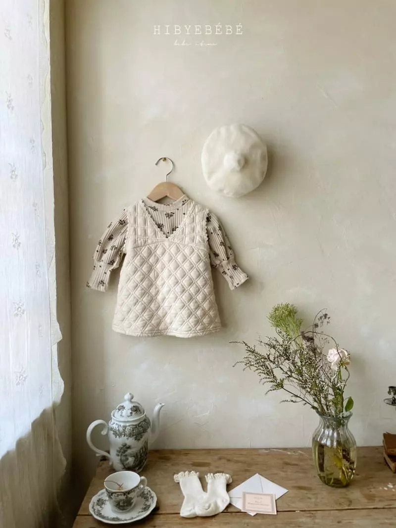 Hi Byebebe - Korean Baby Fashion - #babyfashion - Melody Quilting One-piece - 10
