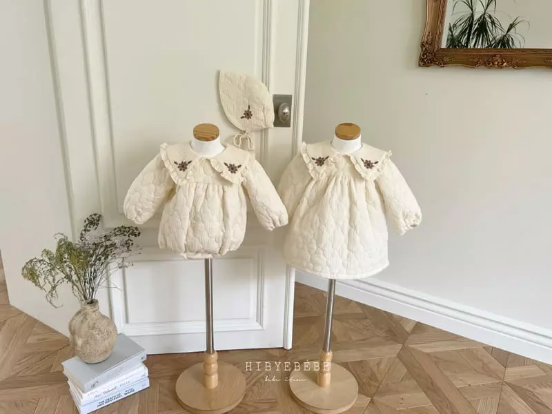 Hi Byebebe - Korean Baby Fashion - #babyfever - Erica Quilting One-piece - 10