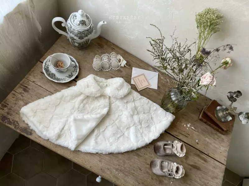Hi Byebebe - Korean Baby Fashion - #babyfashion - Dia Mink Cape - 4