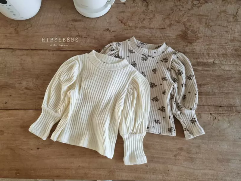 Hi Byebebe - Korean Baby Fashion - #babygirlfashion - Rosy Puff Tee - 11