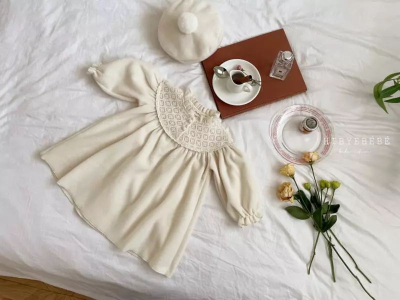 Hi Byebebe - Korean Baby Fashion - #babygirlfashion - Dafene Frill One-piece - 7