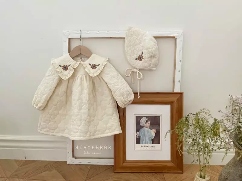 Hi Byebebe - Korean Baby Fashion - #babylifestyle - Erica Quilting One-piece - 12