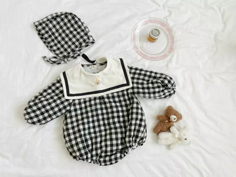 Hi Byebebe - Korean Baby Fashion - #babylifestyle - Amonde Bib Padding Bodysuit - 9
