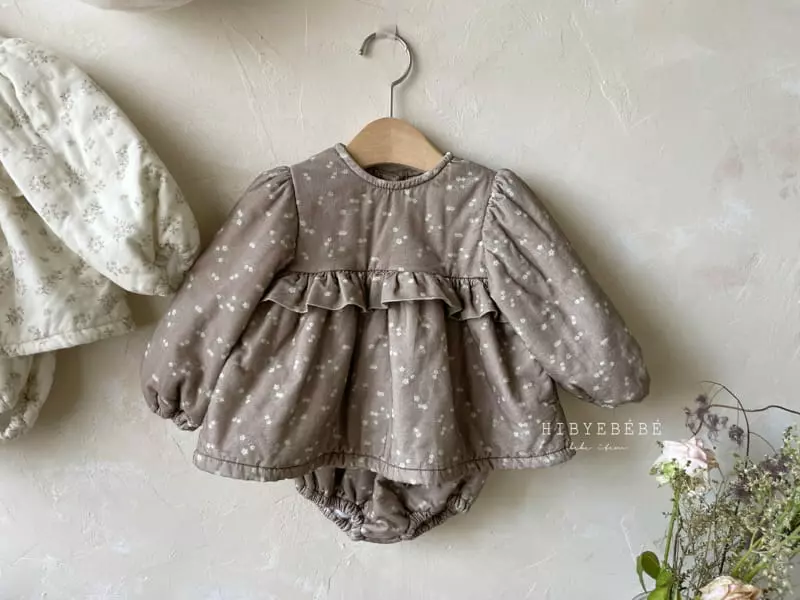 Hi Byebebe - Korean Baby Fashion - #babylifestyle - Blanc Shirring Top Bottom Set - 5